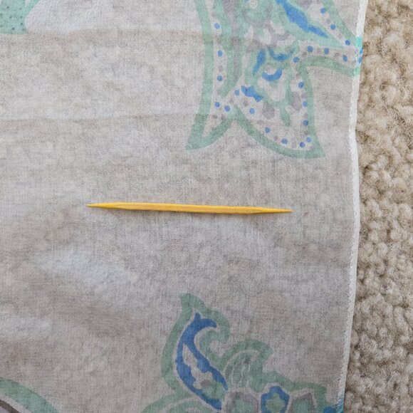 Jones New York Silk Chiffon Scarf - Picture 7 of 10